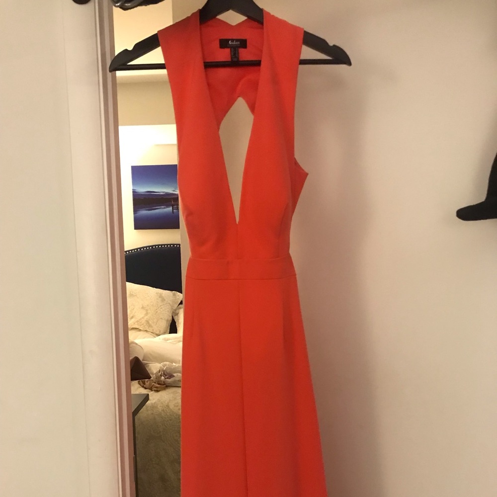 Aiden mattox coral gown worn once